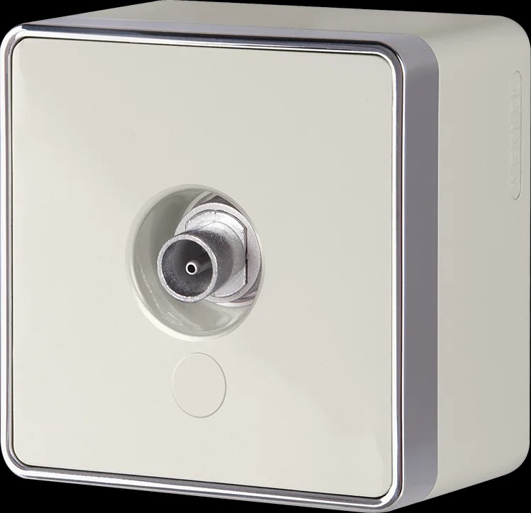 Розетка Werkel WL15-21-01/ ТВ-розетка оконечная Gallant (слоновая кость)