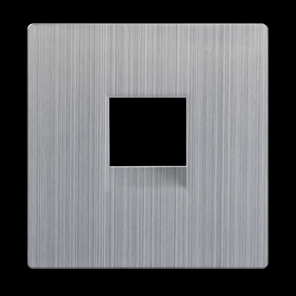 Werkel Накладка Глянцевый никель WL02-RJ-CP/ Накладка для RJ45 и RJ11 (глянцевый никель)