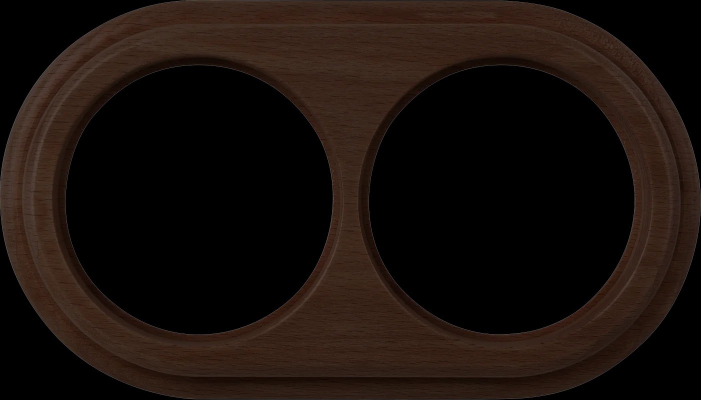 Рамка Werkel WL15-frame-02 / Рамка на 2 поста (венге)