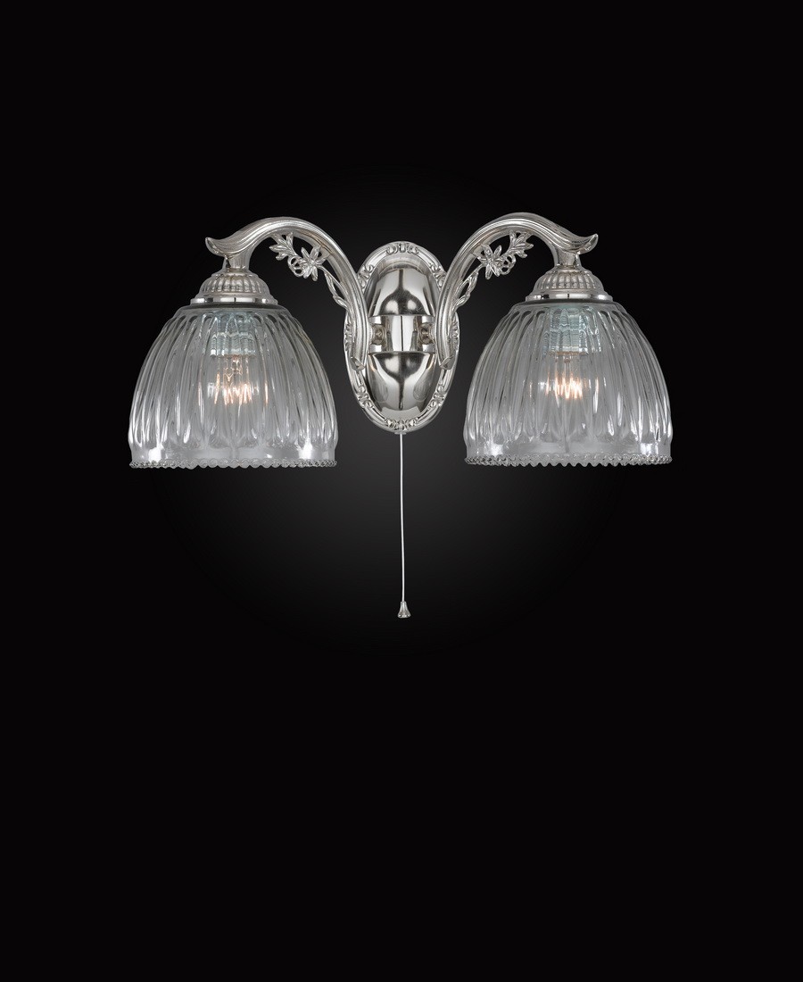 Настенное бра с выключателем Reccagni Angelo 9800 A 9800/2