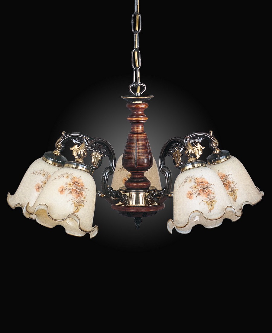 Подвесная люстра Reccagni Angelo 965 L 965/5