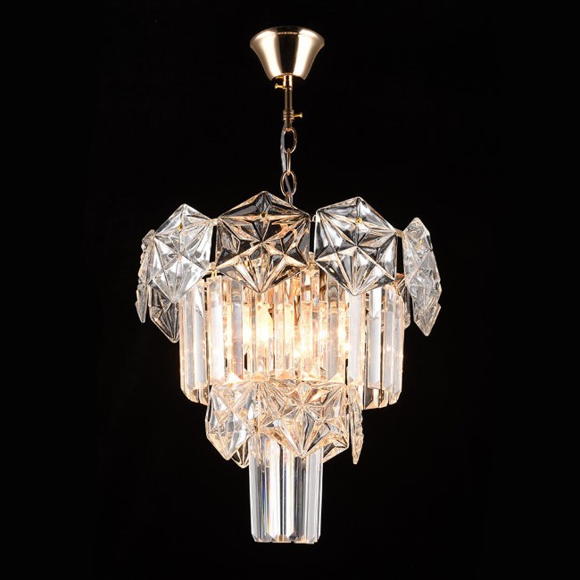 Подвесная хрустальная люстра Одилия Wedo Light 70620.01.01.05