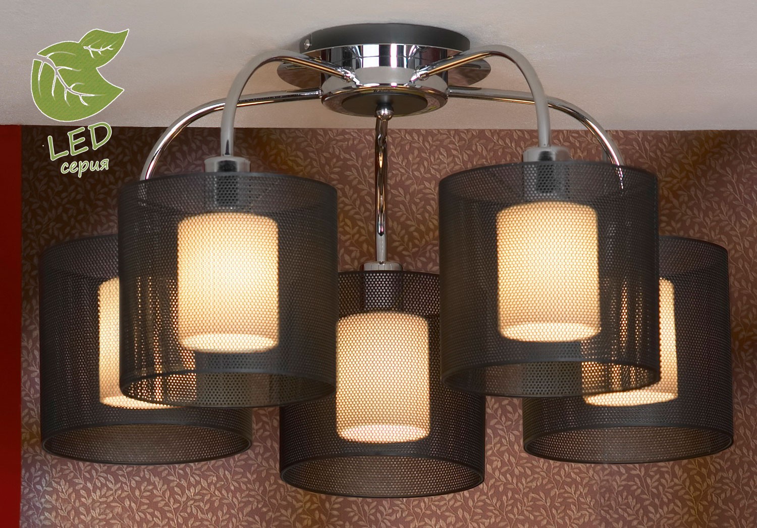 Потолочная люстра Lussole Rovella GRLSF-1903-05