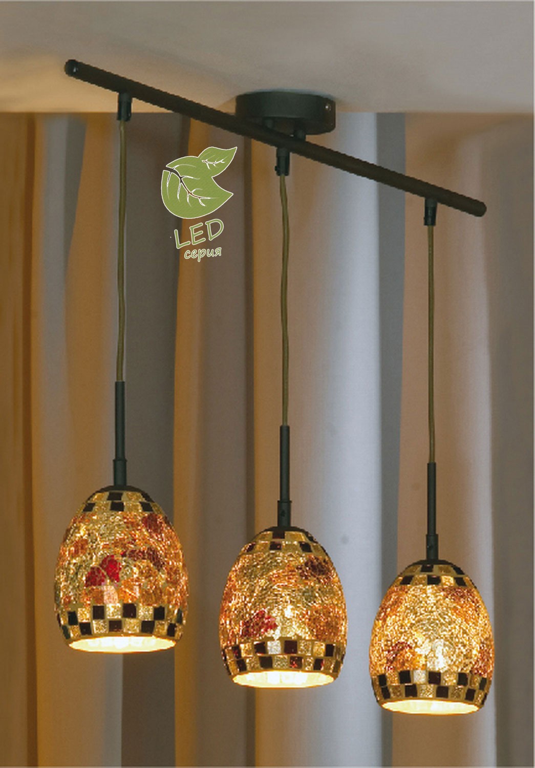 Светильник подвесной Lussole Ostuni GRLSQ-6506-03