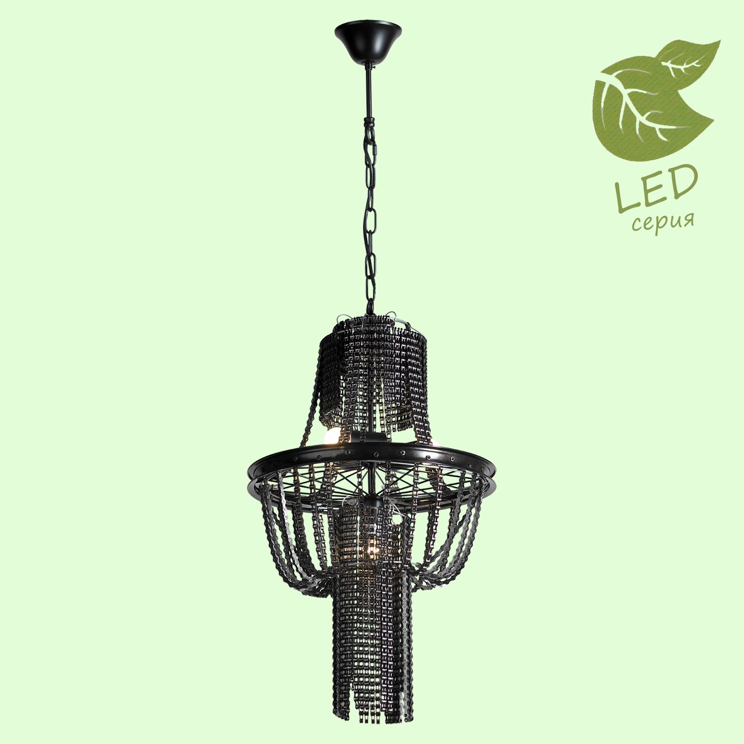 Подвесная люстра Lussole LOFT Madison GRLSP-9520