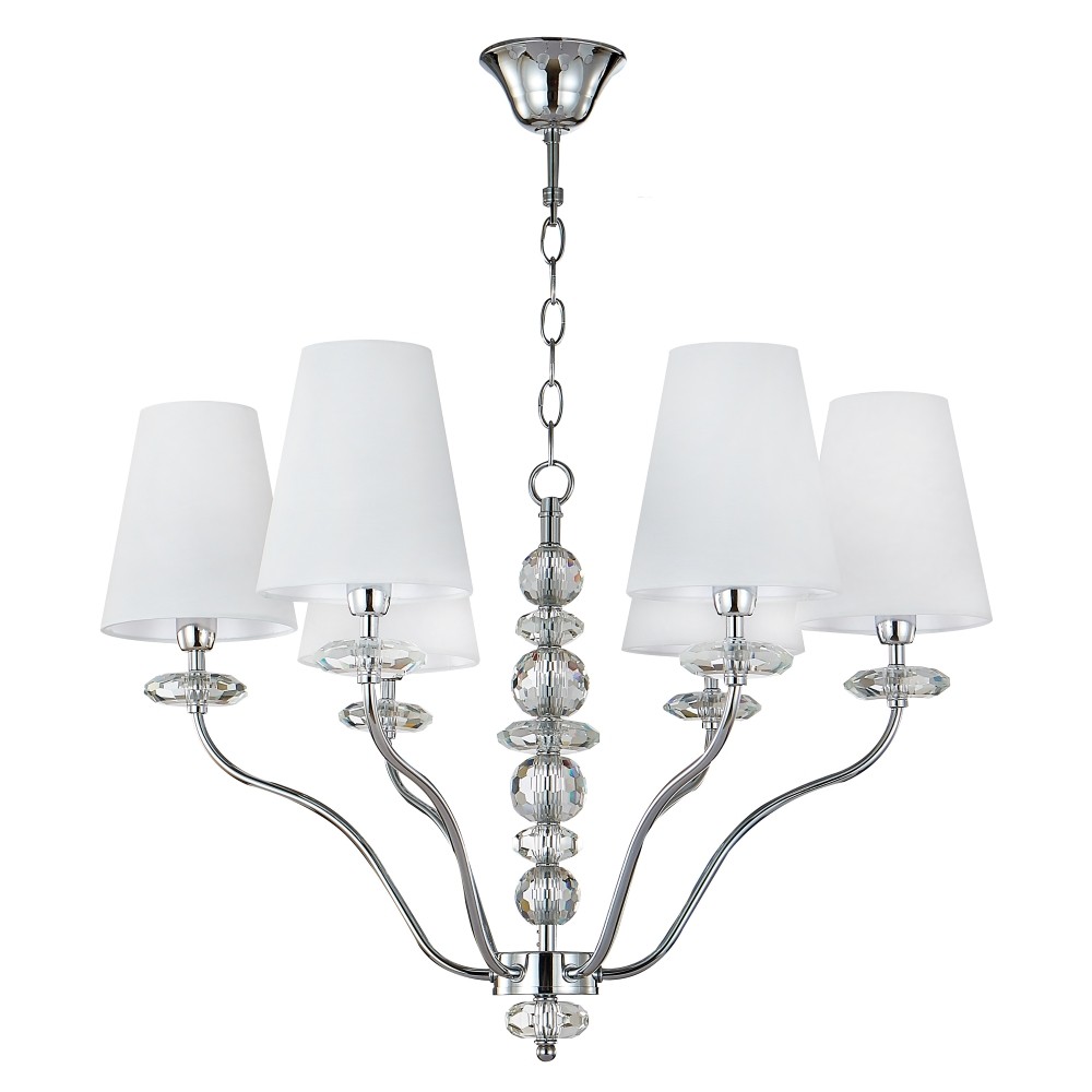 Подвесная люстра Crystal Lux Armando Chrome ARMANDO SP6 CHROME