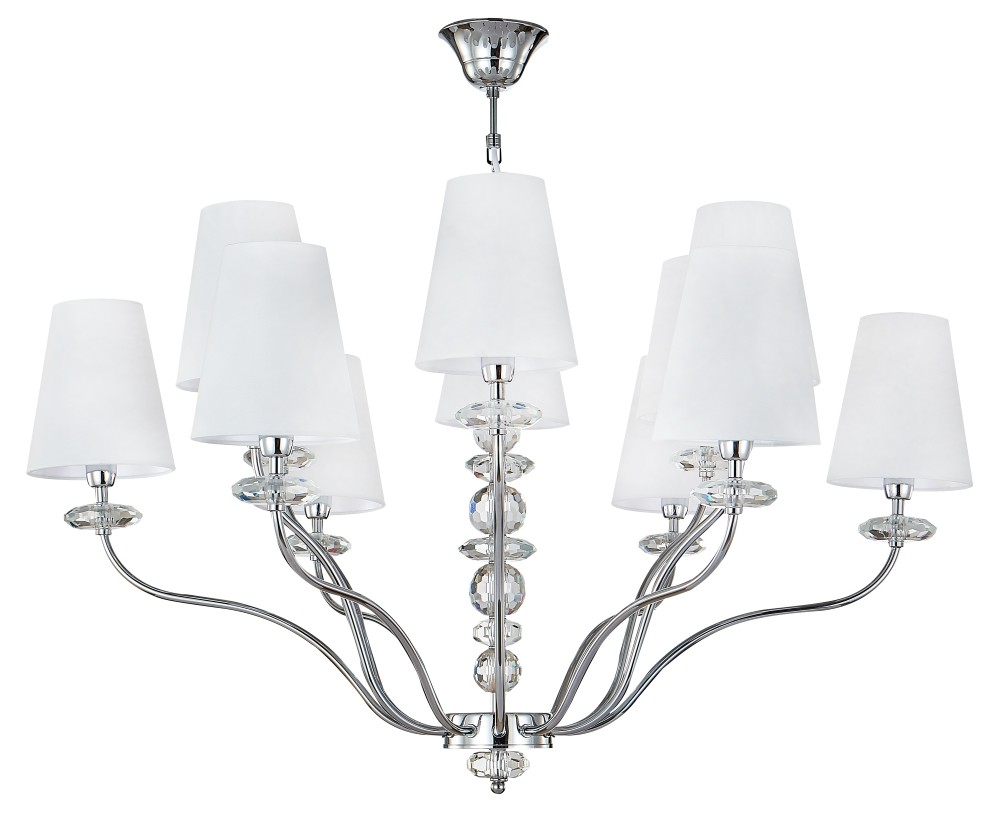 Подвесная люстра Crystal Lux Armando Chrome ARMANDO SP6+6 CHROME