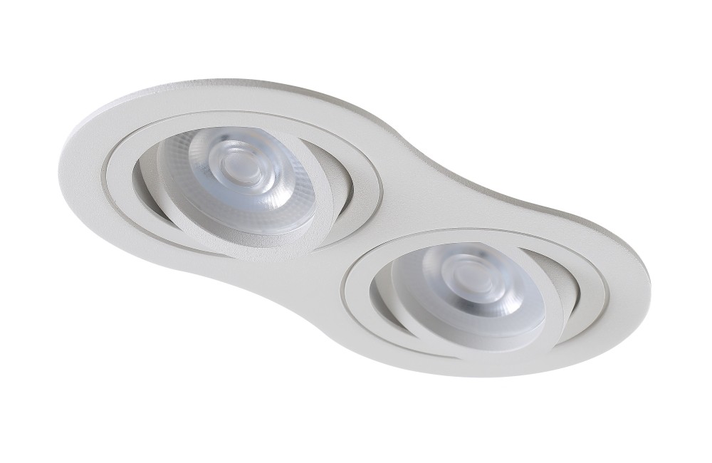 Встраиваемый светильник Crystal Lux Clt 001 CLT 001С2 WH