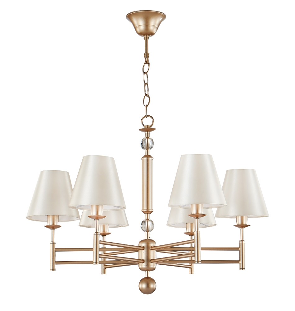 Подвесная люстра Crystal Lux Flavio FLAVIO SP6 GOLD