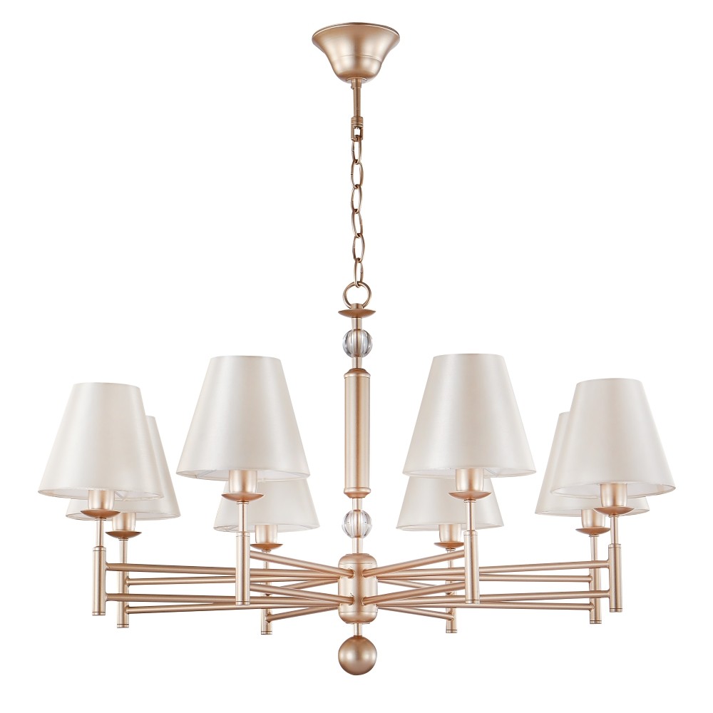 Подвесная люстра Crystal Lux Flavio FLAVIO SP8 GOLD