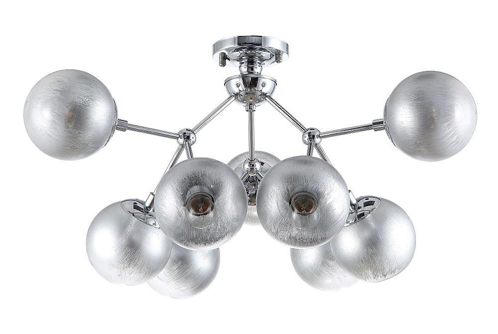 Потолочная люстра Crystal Lux Medea MEDEA PL9 CHROME