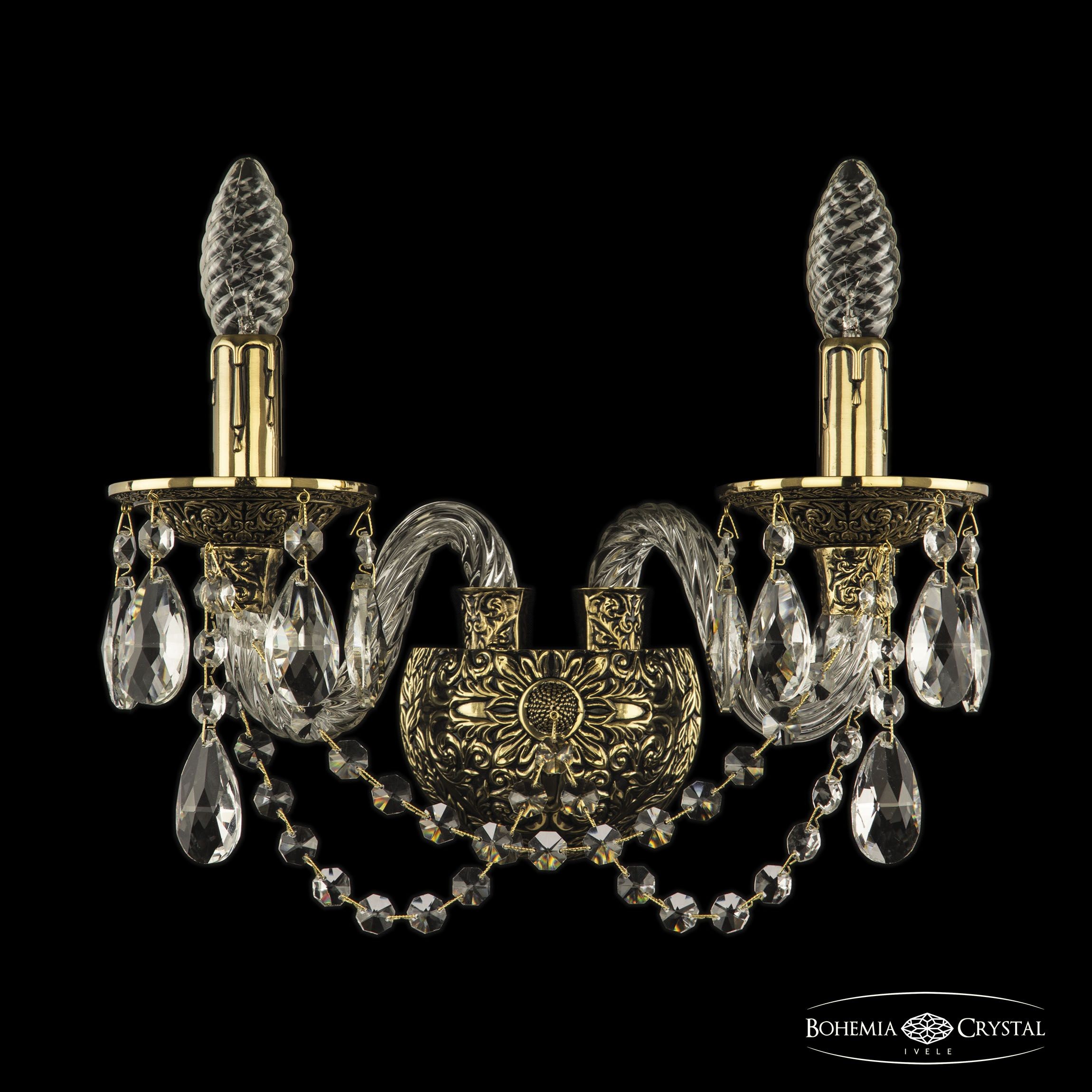 Настенное бра Bohemia 16102B/2/141 GB