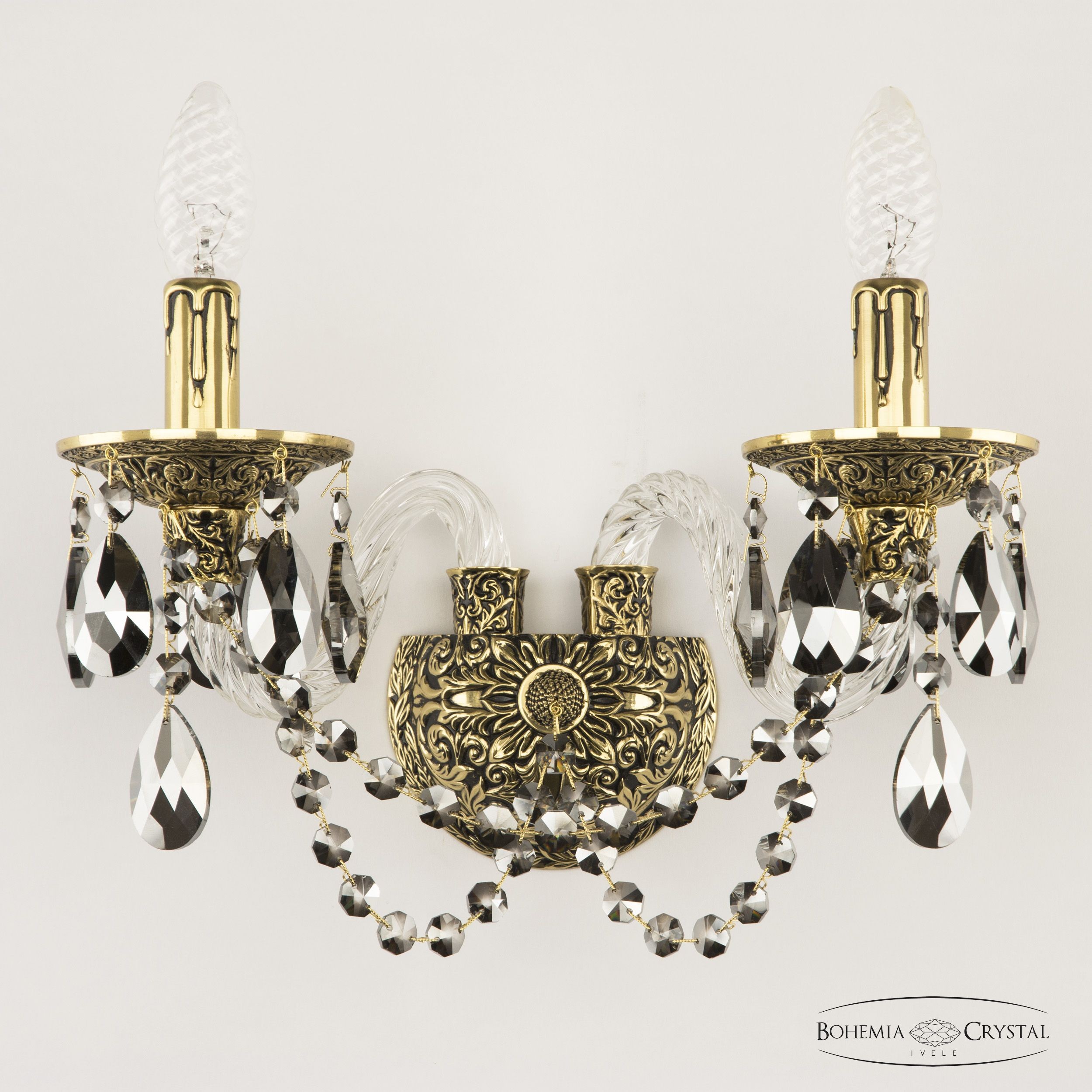 Настенное бра Bohemia 16102B/2/141 GB R781