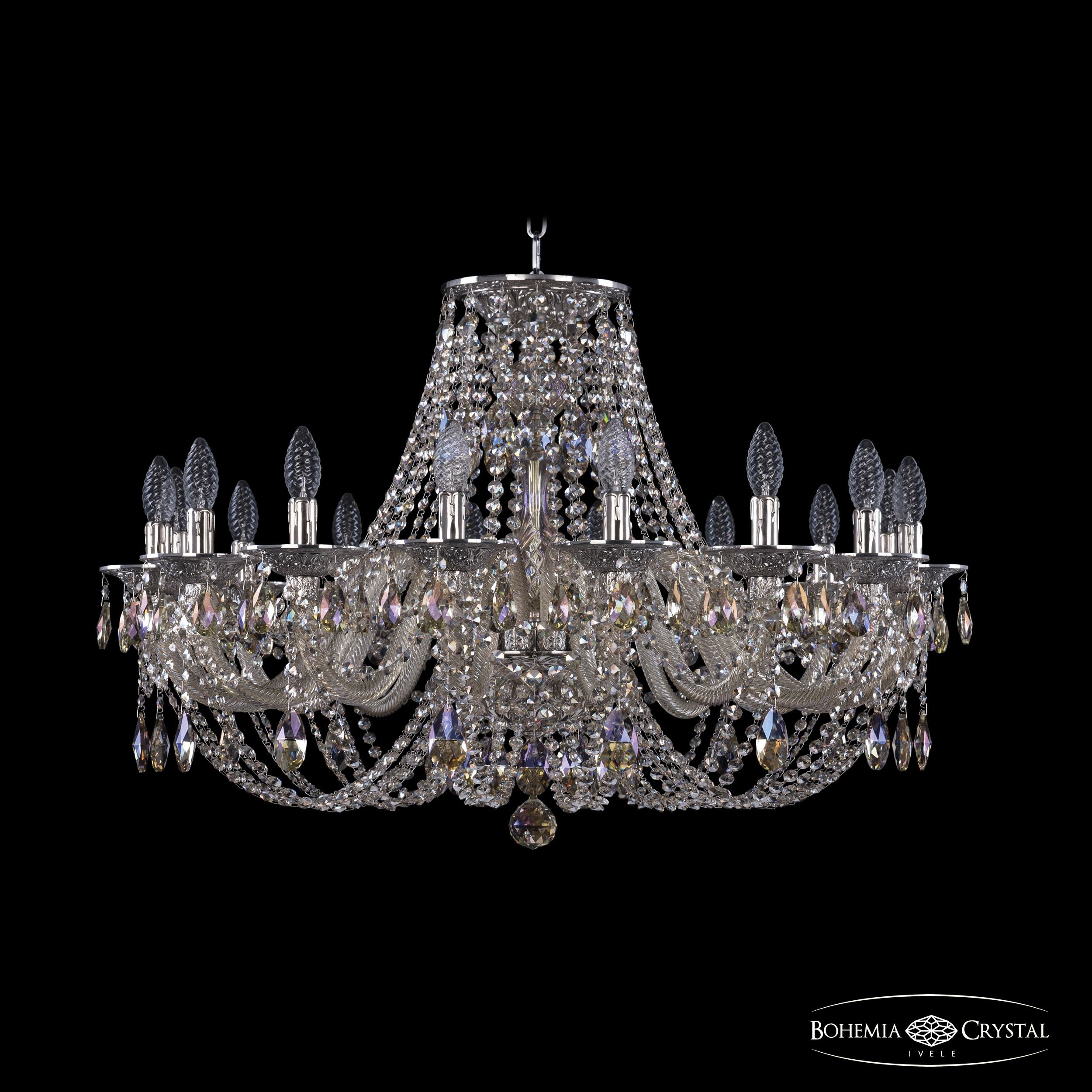 Подвесная люстра Bohemia 16106/16/300 Ni M801