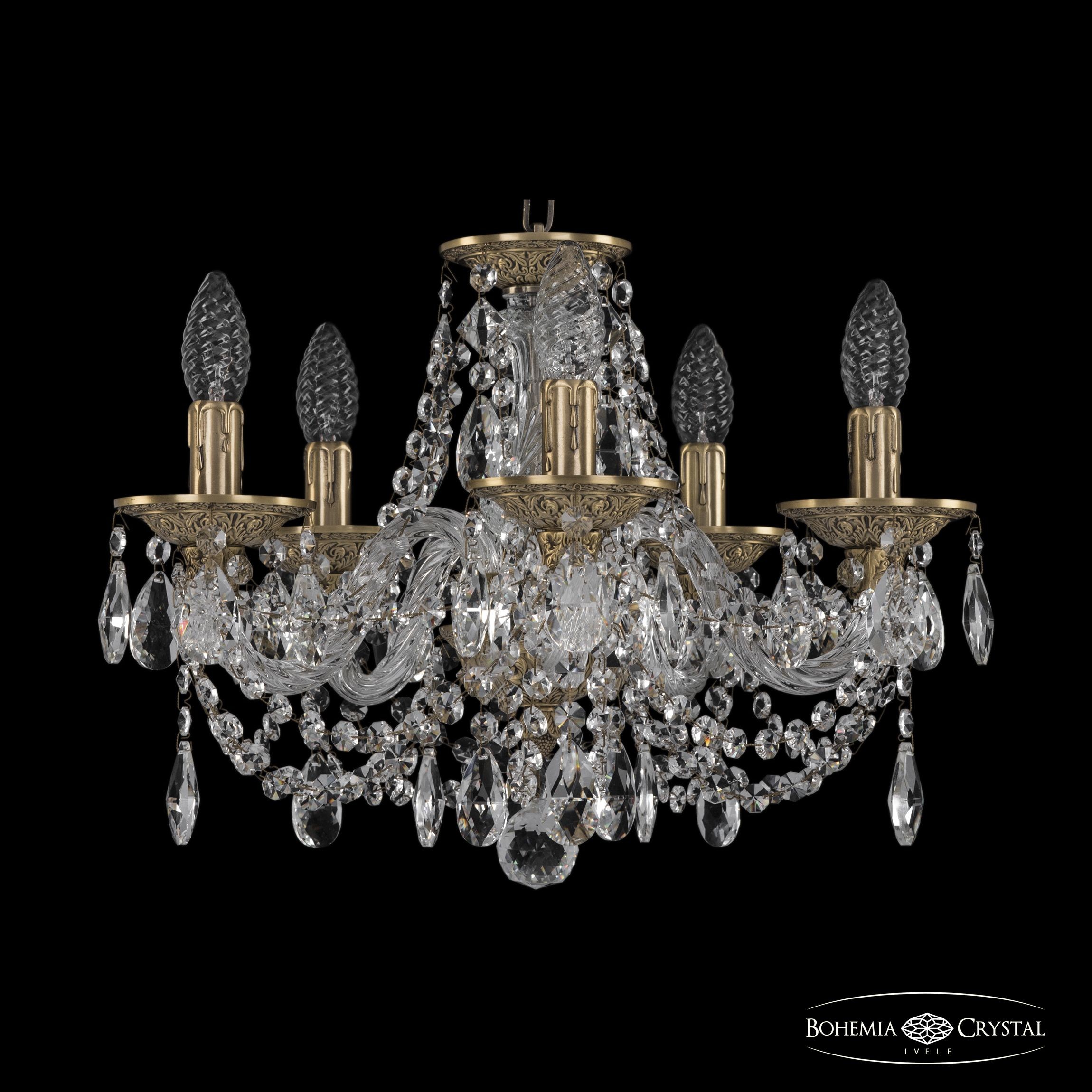 Подвесная хрустальная люстра 1606 Bohemia 16106/5/141 FP