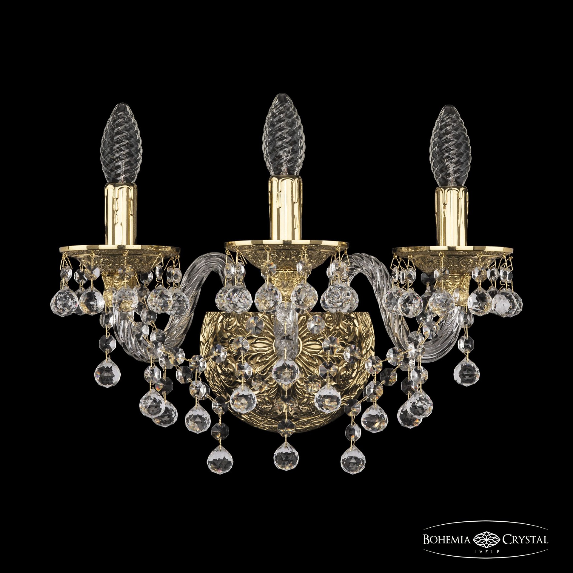 Настенное бра Bohemia 16109B/3/141 G