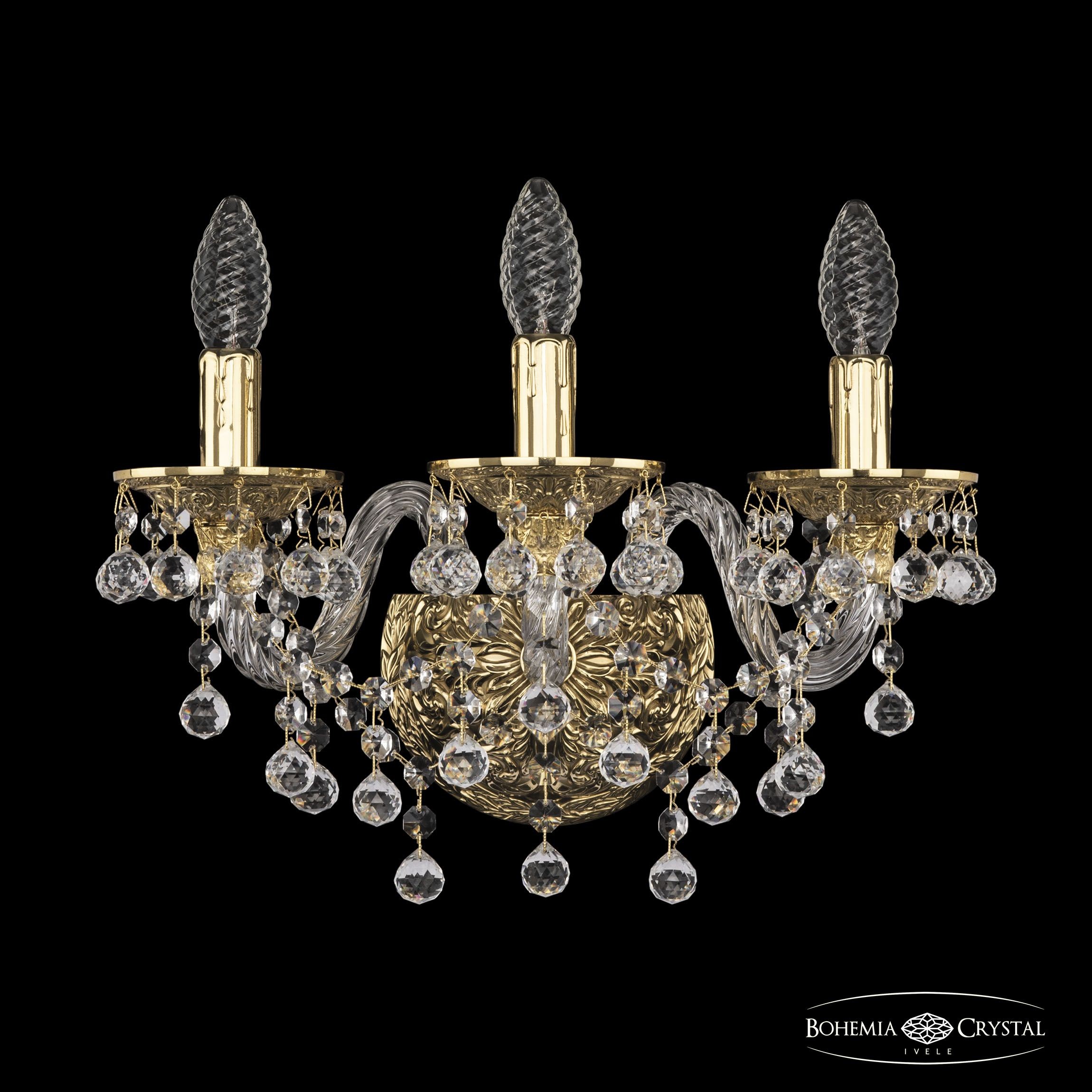 Настенное бра Bohemia 16109B/3/141 G