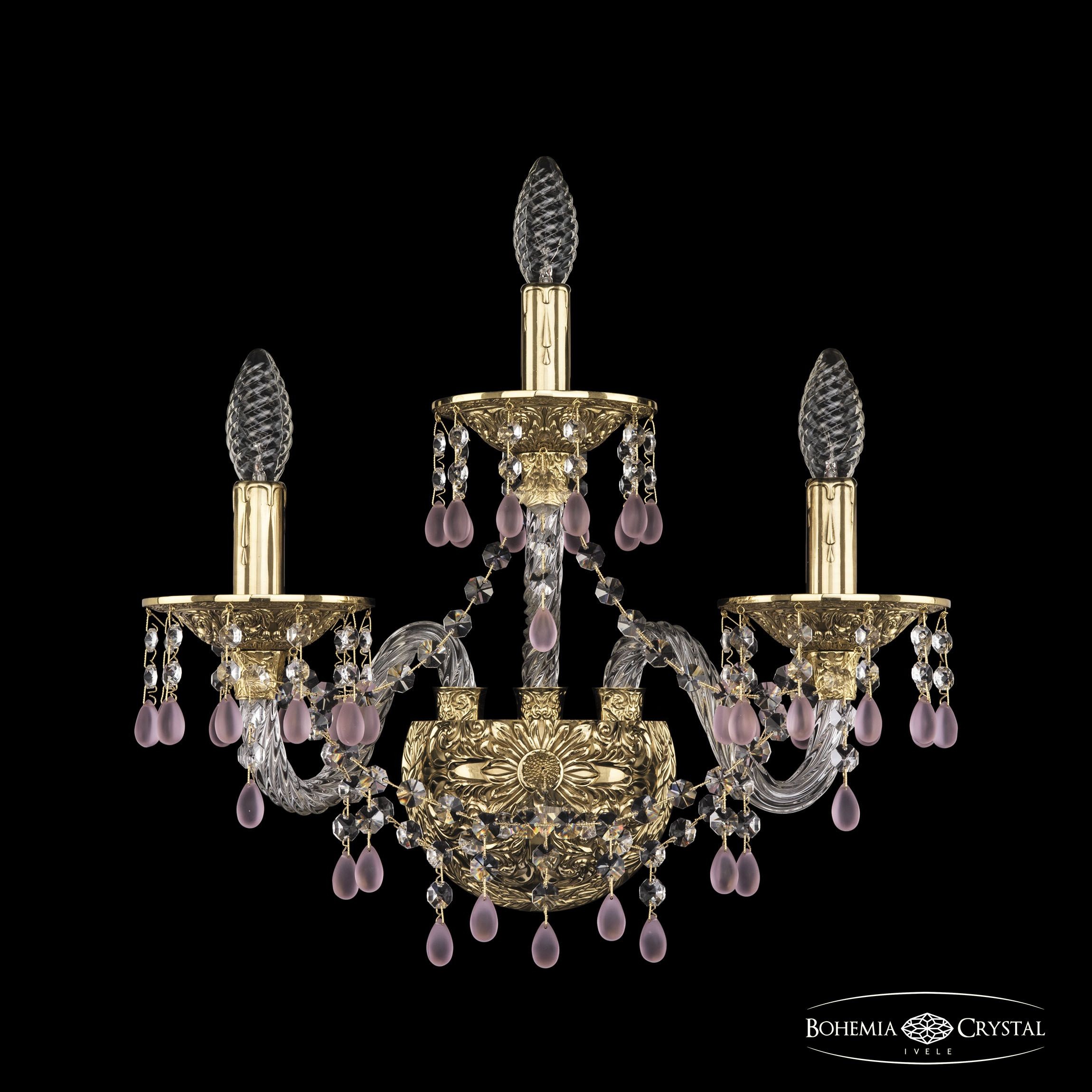 Настенное бра Bohemia 16110B/2+1/165/XL G V7010