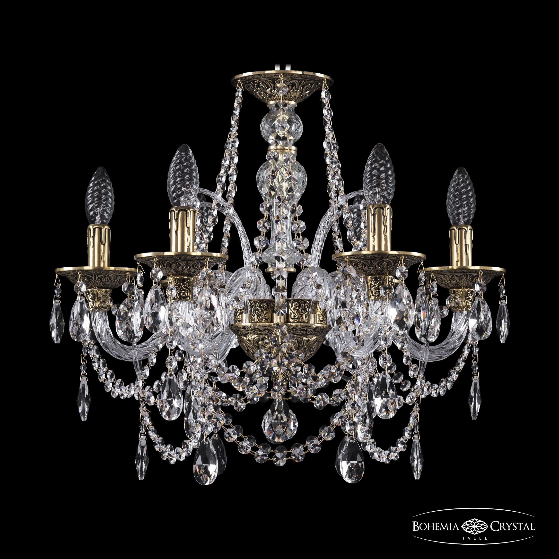 Подвесная хрустальная люстра 1611 Bohemia 16111/6/165 GB
