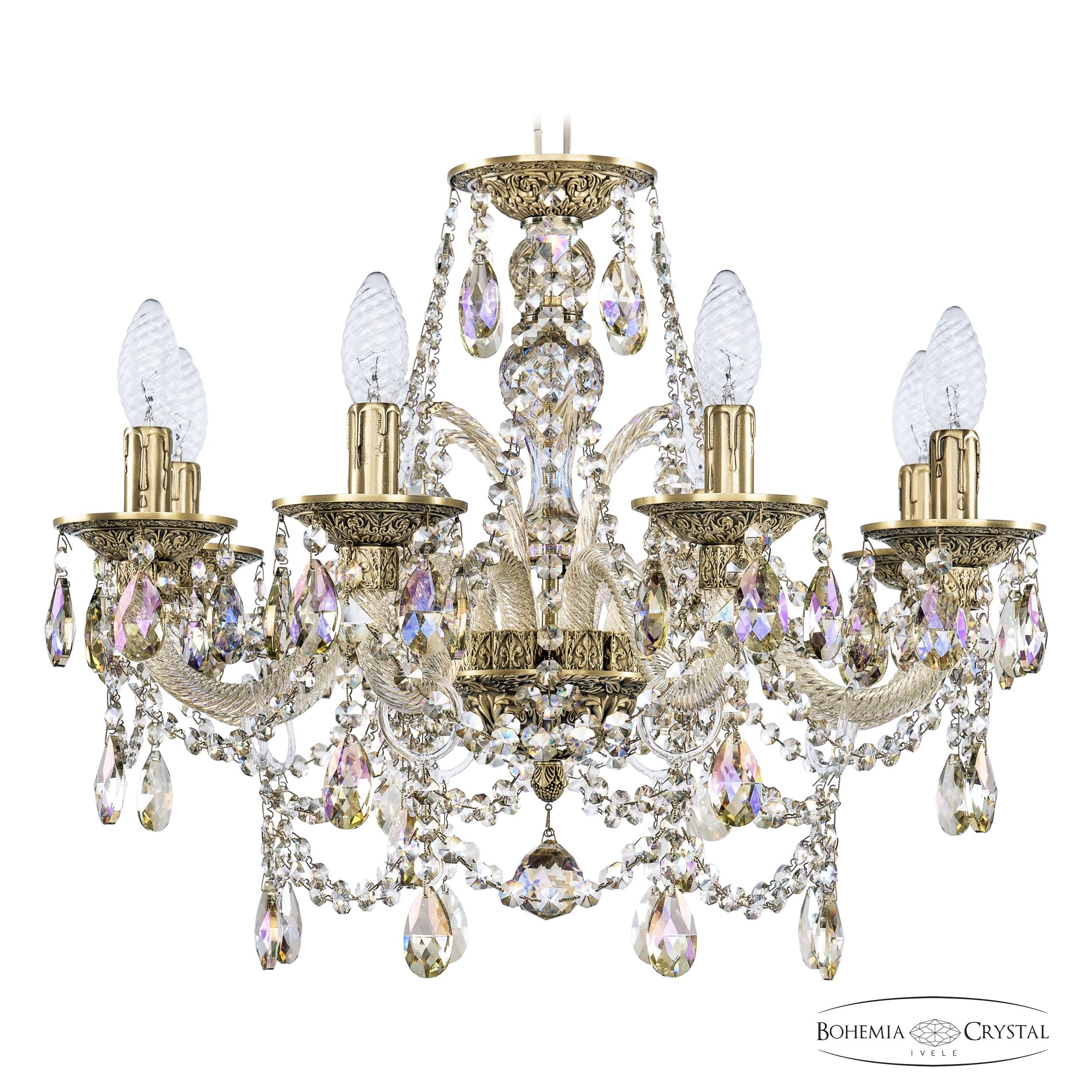 Подвесная хрустальная люстра 1611 Bohemia 16111/8/195 FP M801