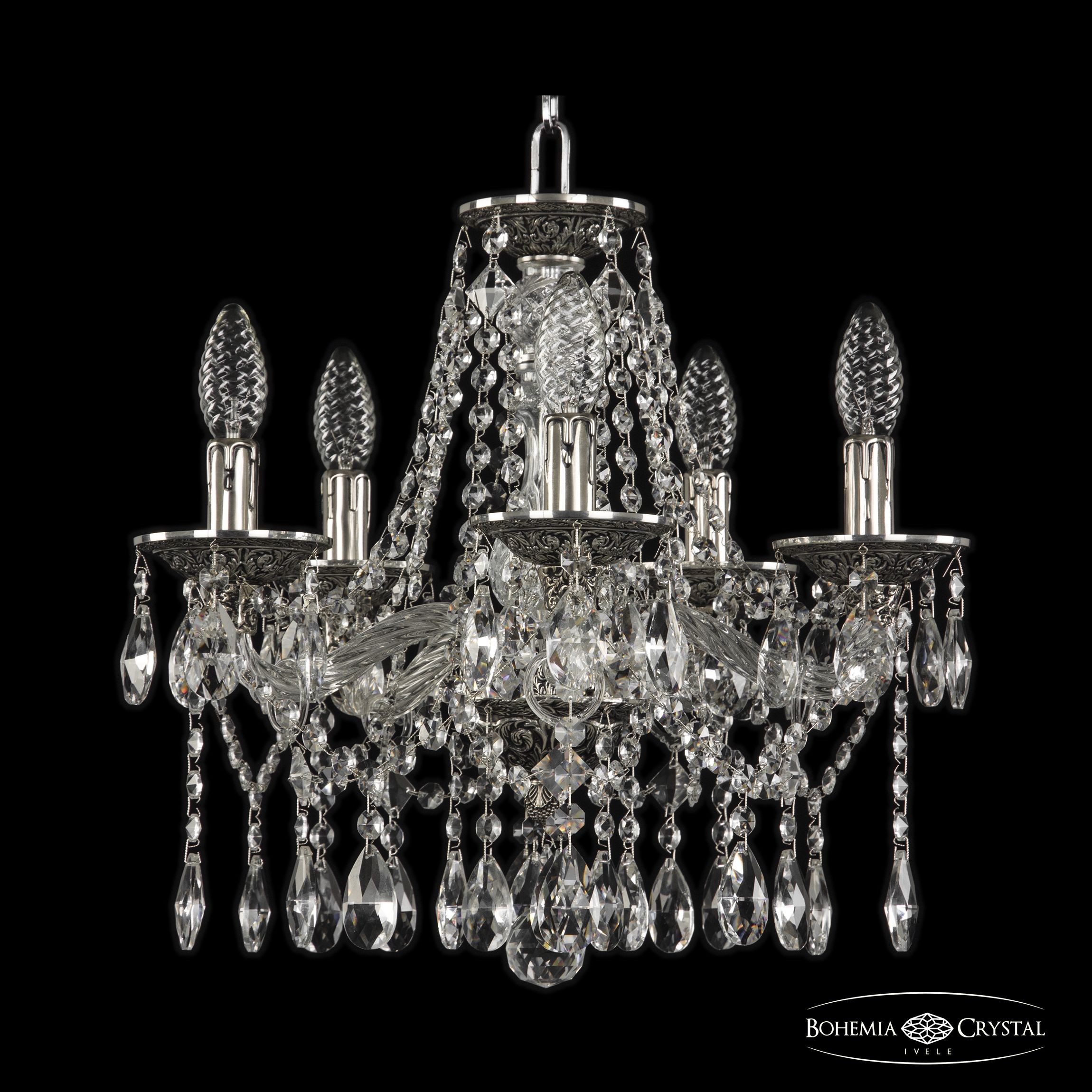 Подвесная хрустальная люстра 1613 Bohemia 16113/5/141 NB