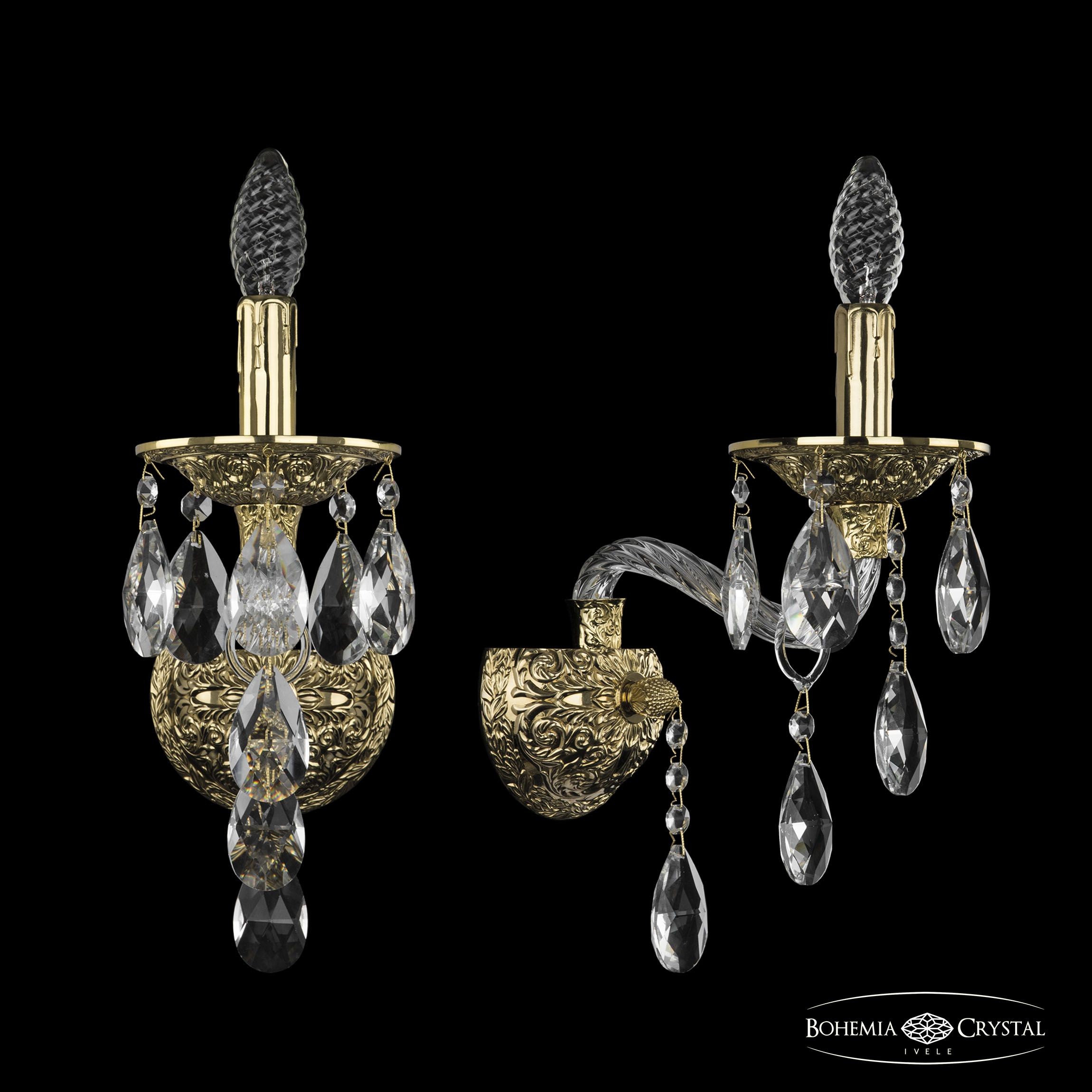 Настенное бра Bohemia 16115B/1/165/XL G