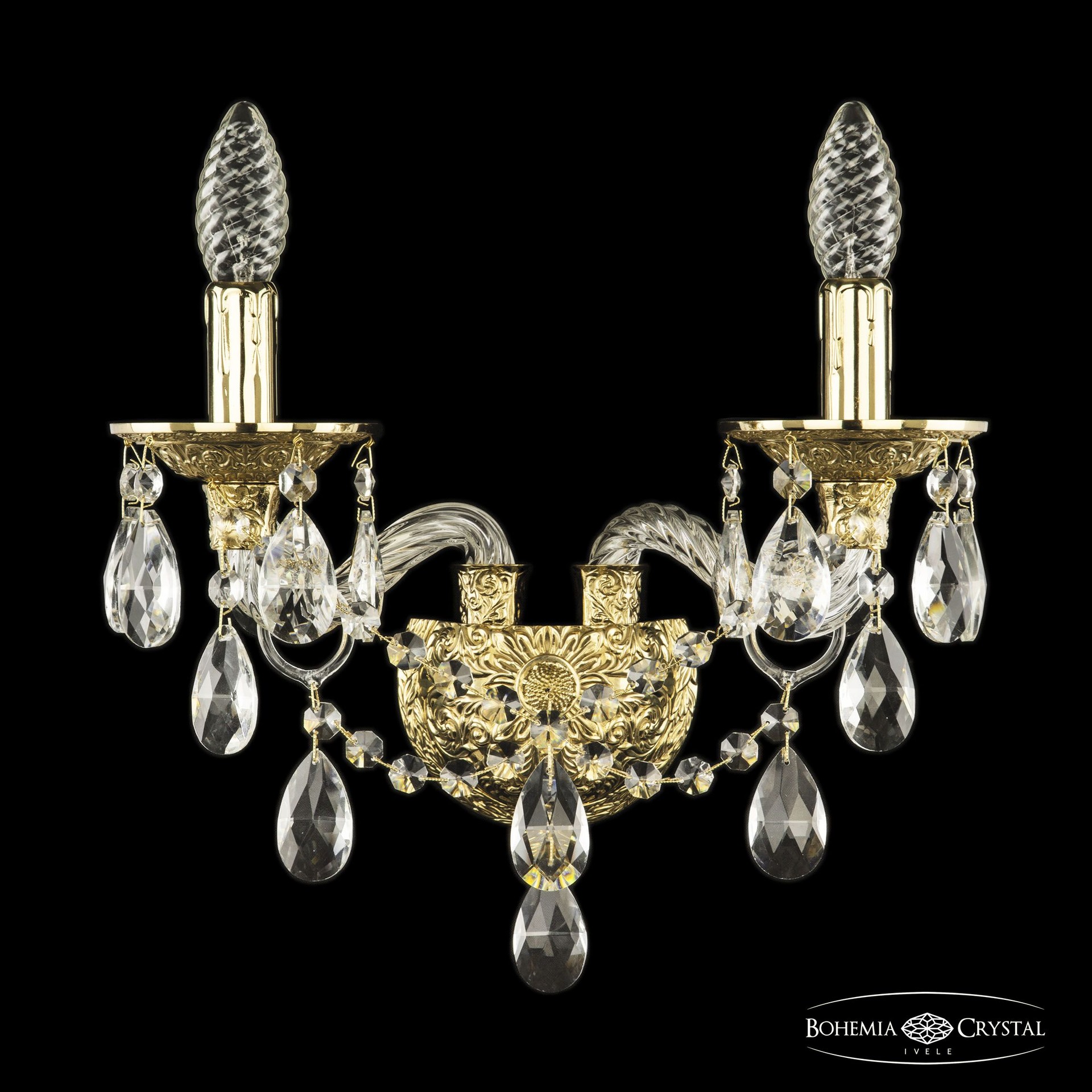 Настенное бра Bohemia 16115B/2/141 G