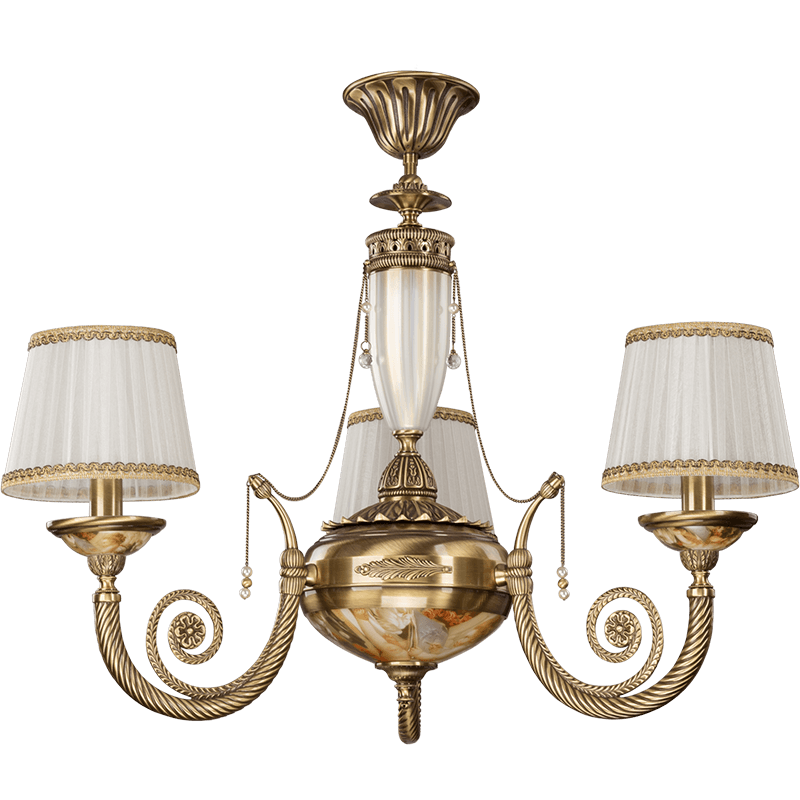 Потолочная люстра Kutek Bibione (абажур) BIB-ZW-3(P/A)A