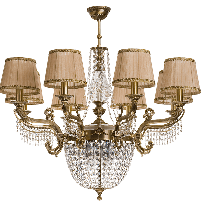 Потолочная люстра Kutek Fontana FON-ZW-8+1(P/A)