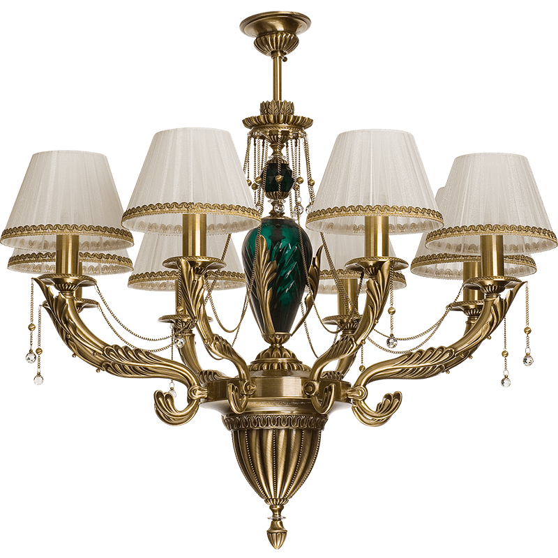 Потолочная люстра Kutek Katania (абажур) KAT-ZW-8(P/A)SZ