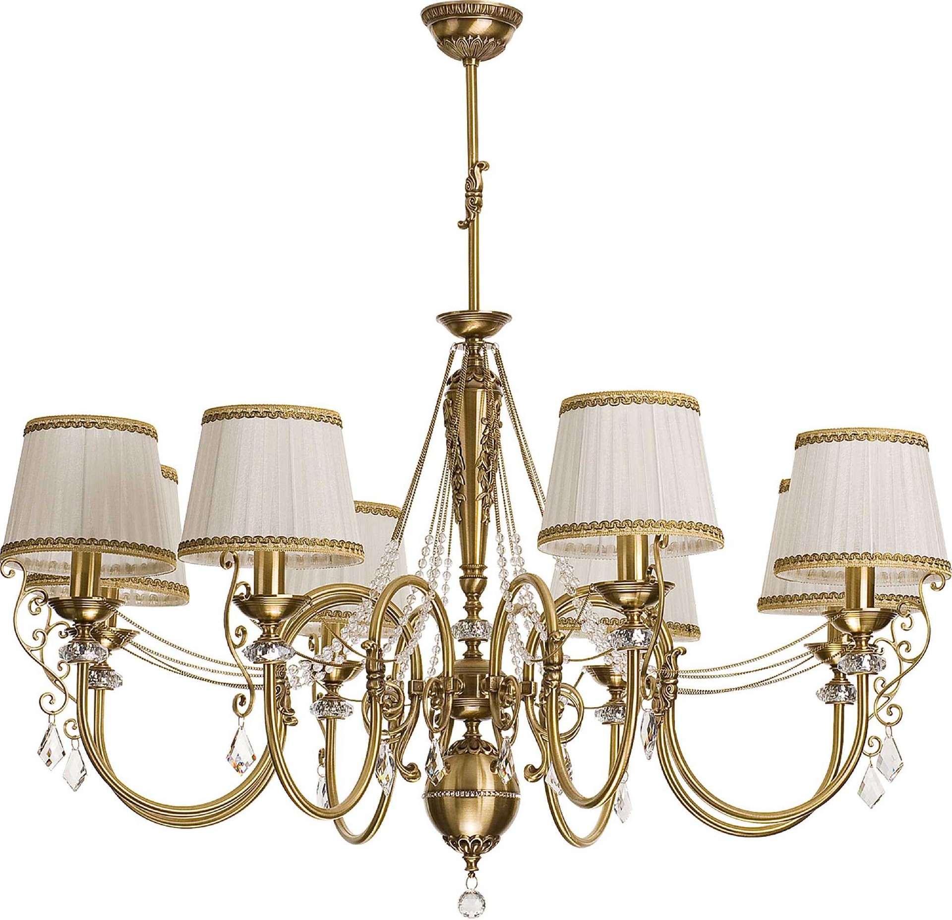 Потолочная люстра Kutek Luca LUC-ZW-8(P/A)