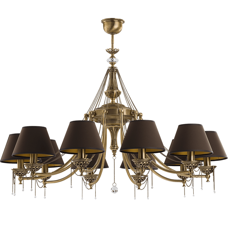 Потолочная люстра Kutek Lugano LUG-ZW-10(P/A)