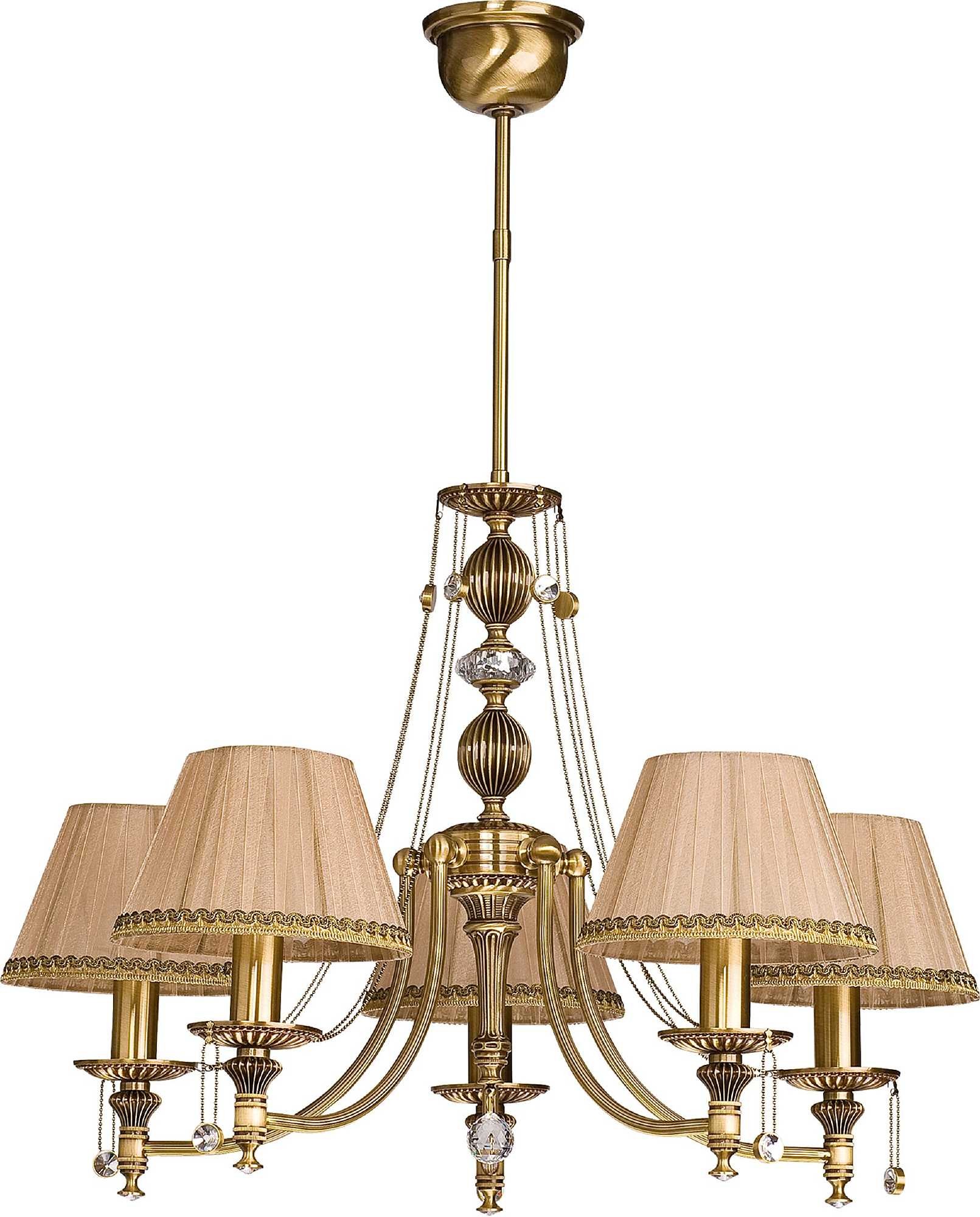 Потолочная люстра Kutek Nico (абажур) NIC-ZW-5(P/A)