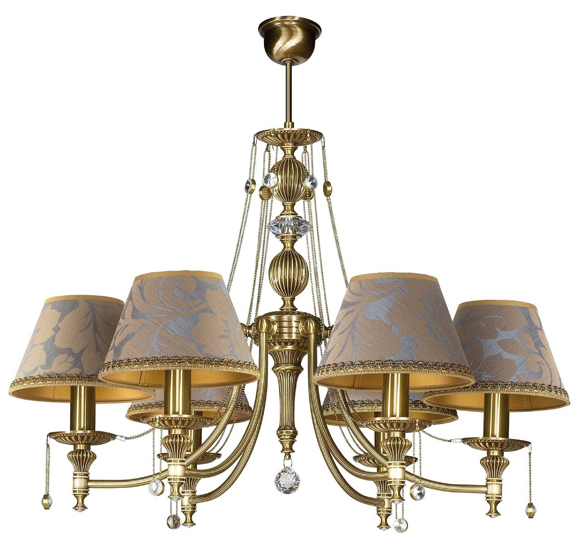 Потолочная люстра Kutek Nico (абажур) NIC-ZW-6(P/A)