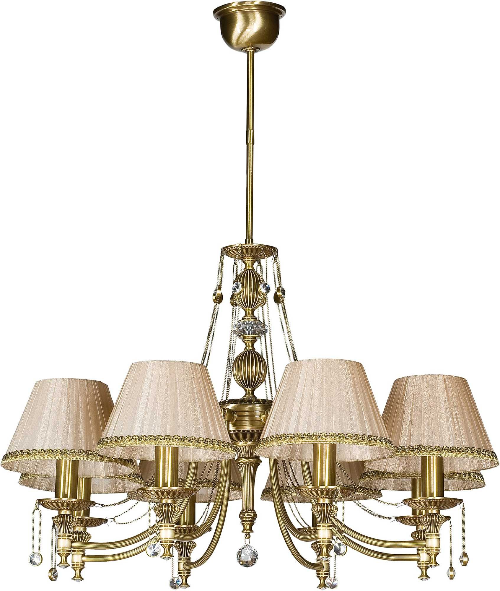 Потолочная люстра Kutek Nico (абажур) NIC-ZW-8(P/A)