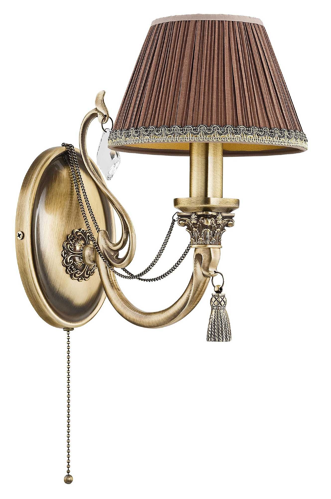 Настенное бра Kutek Roma (абажур) ROM-K-1(P/A)