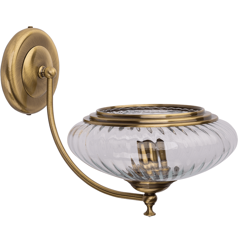 Настенное бра Kutek San Marino New Swarovski (плафон) SAN-K-1(P)