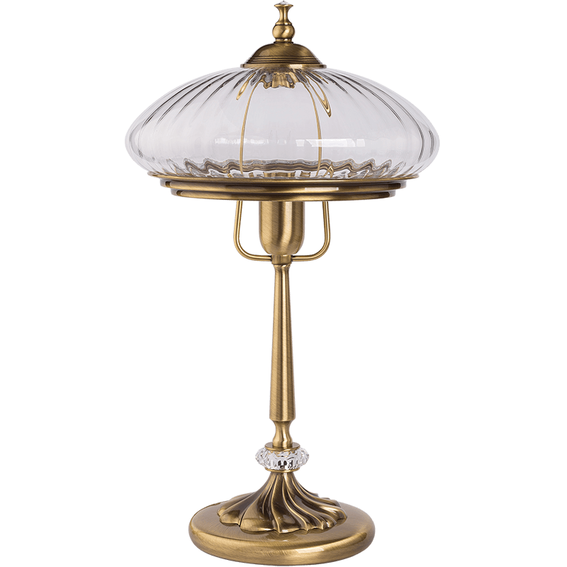Настольная лампа Kutek San Marino New Swarovski (плафон) SAN-LG-1(P)SW