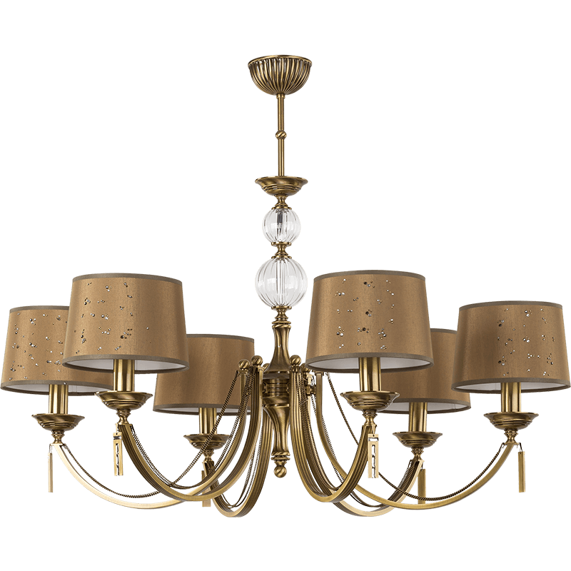 Потолочная люстра Kutek Zaffiro ZAF-ZW-6(P/A)