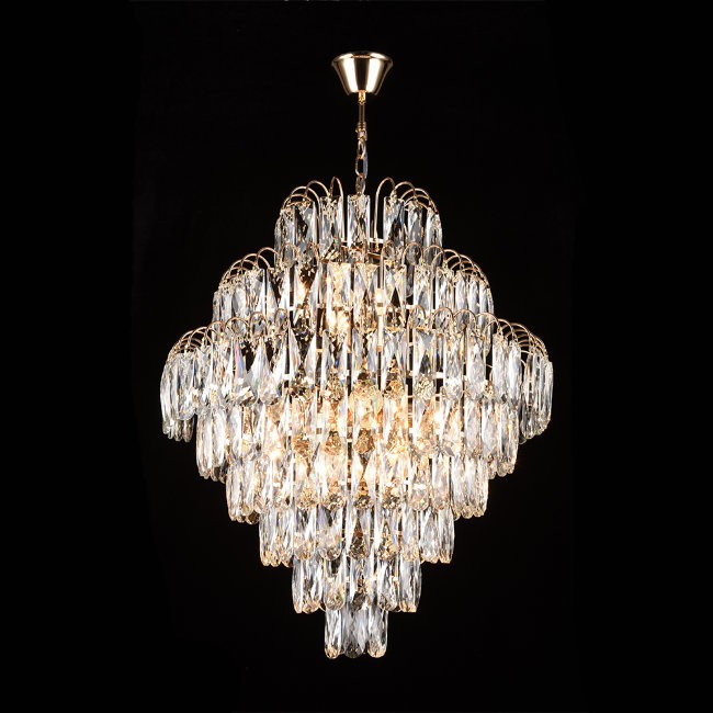 Подвесная хрустальная люстра Зара Wedo Light 70625.01.01.10