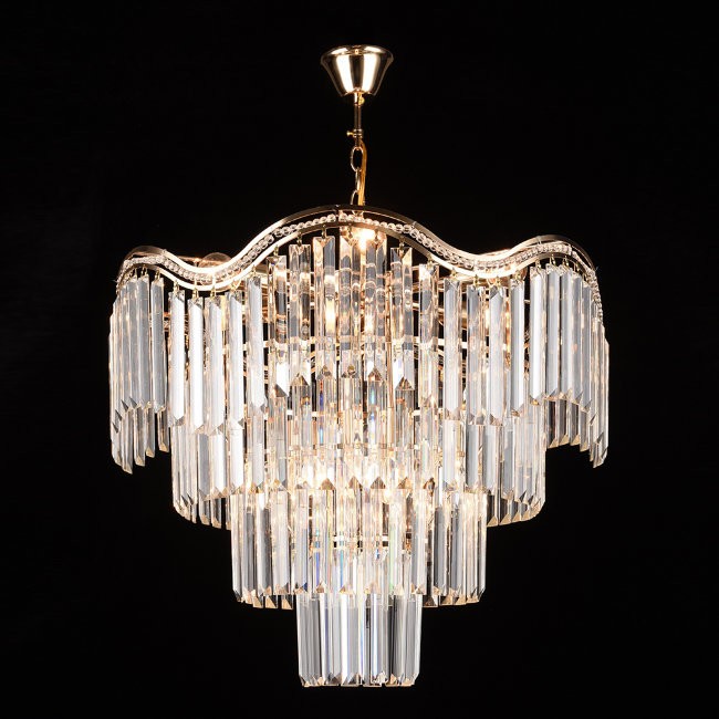 Подвесная хрустальная люстра Салли Wedo Light 70627.01.01.09