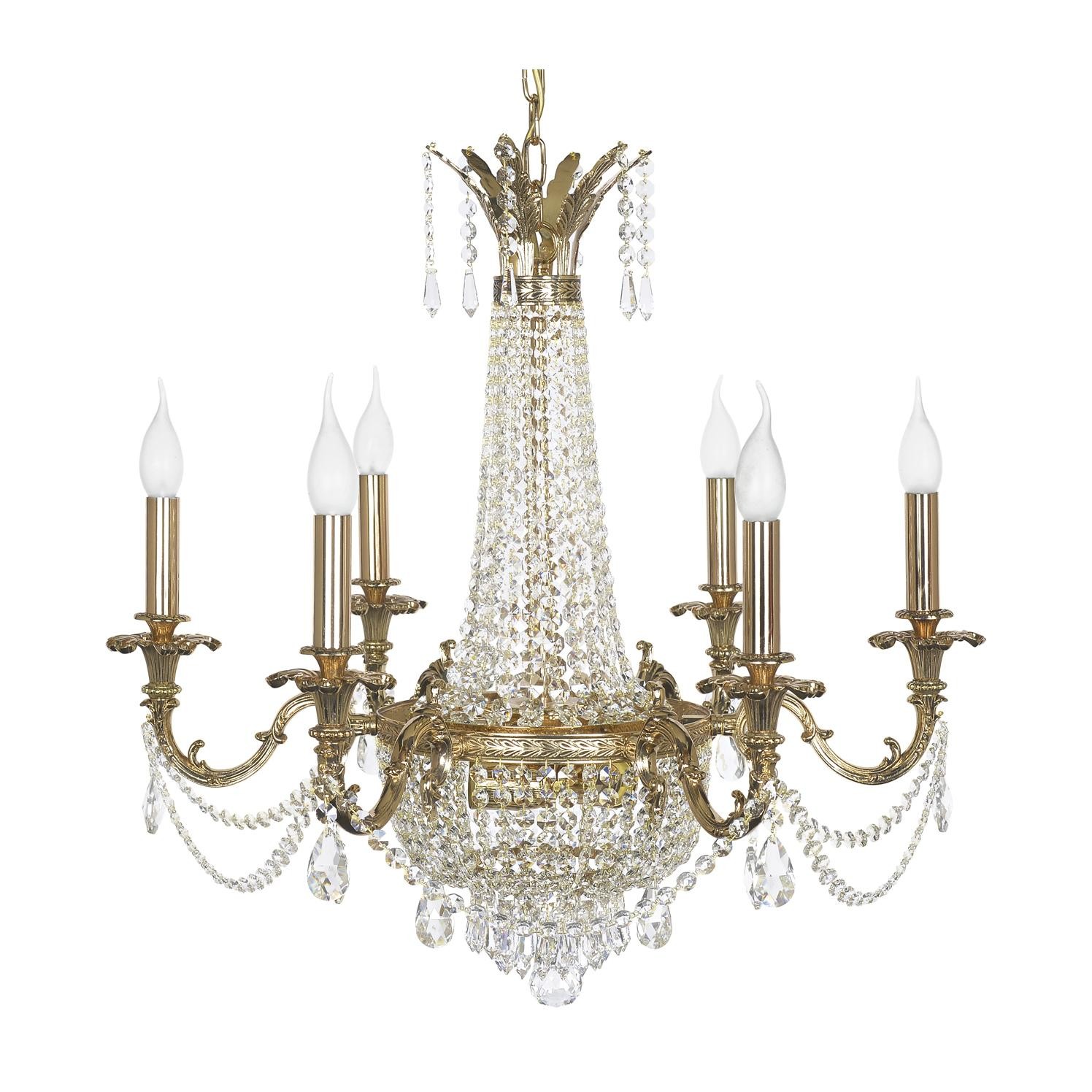 Подвесная люстра Dio D'Arte Ancona Gold Ancona E 1.6.6.200 GB