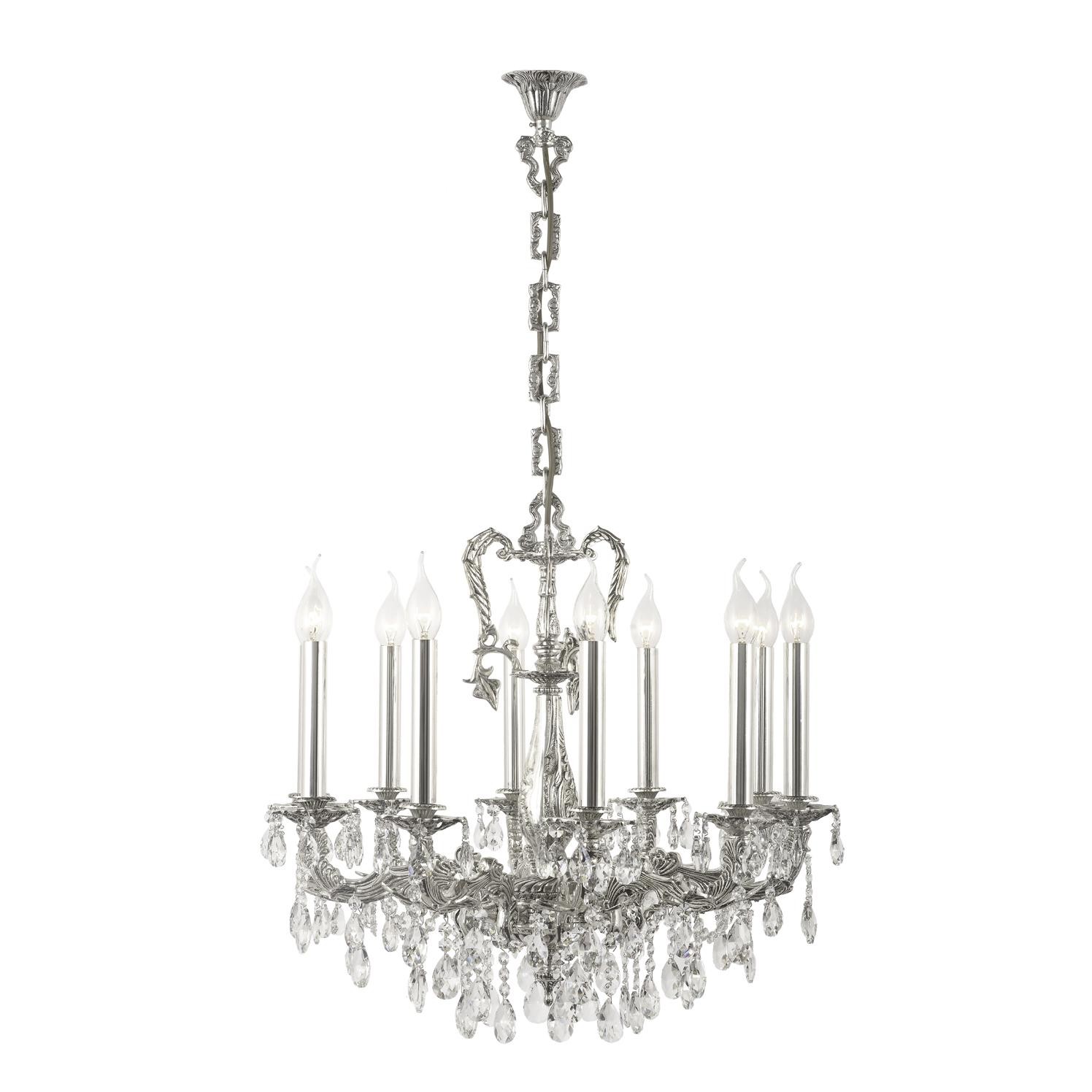 Подвесная люстра Dio D'Arte Aosta Silver black Aosta E 1.1.10.200 SB