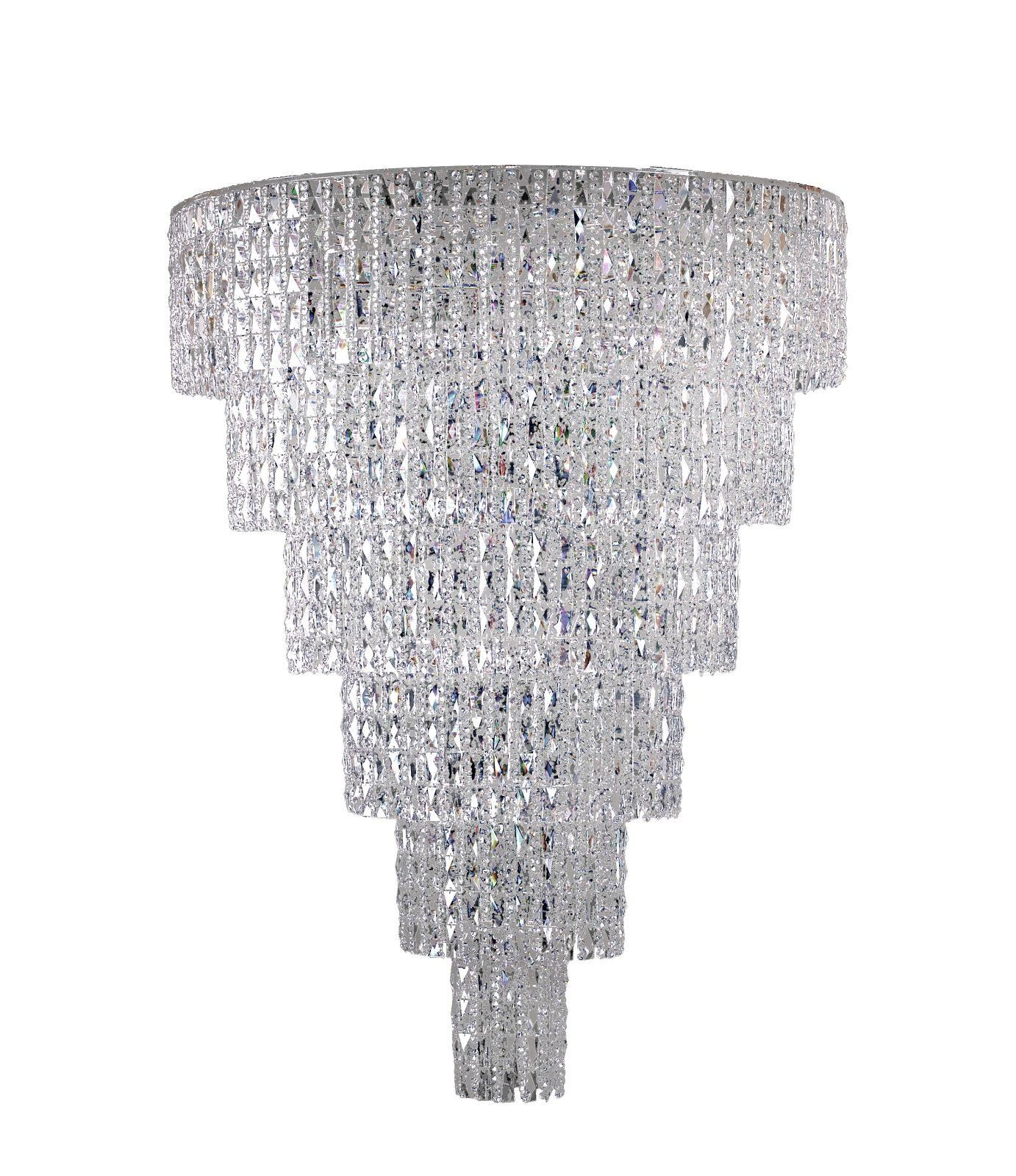 Люстра каскадная Dio D'Arte Bergamo Nickel Bergamo E 1.11.120.101 N
