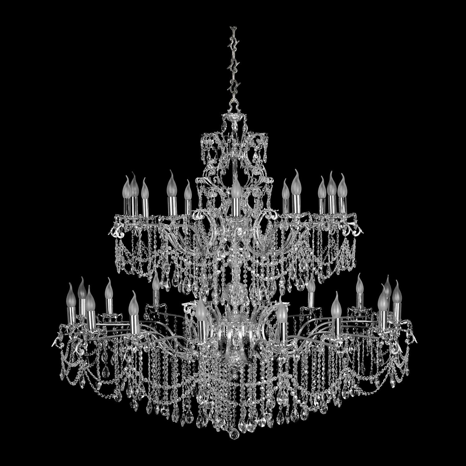 Подвесная люстра Dio D'Arte Forli Silver Forli E 1.1.28.201 S