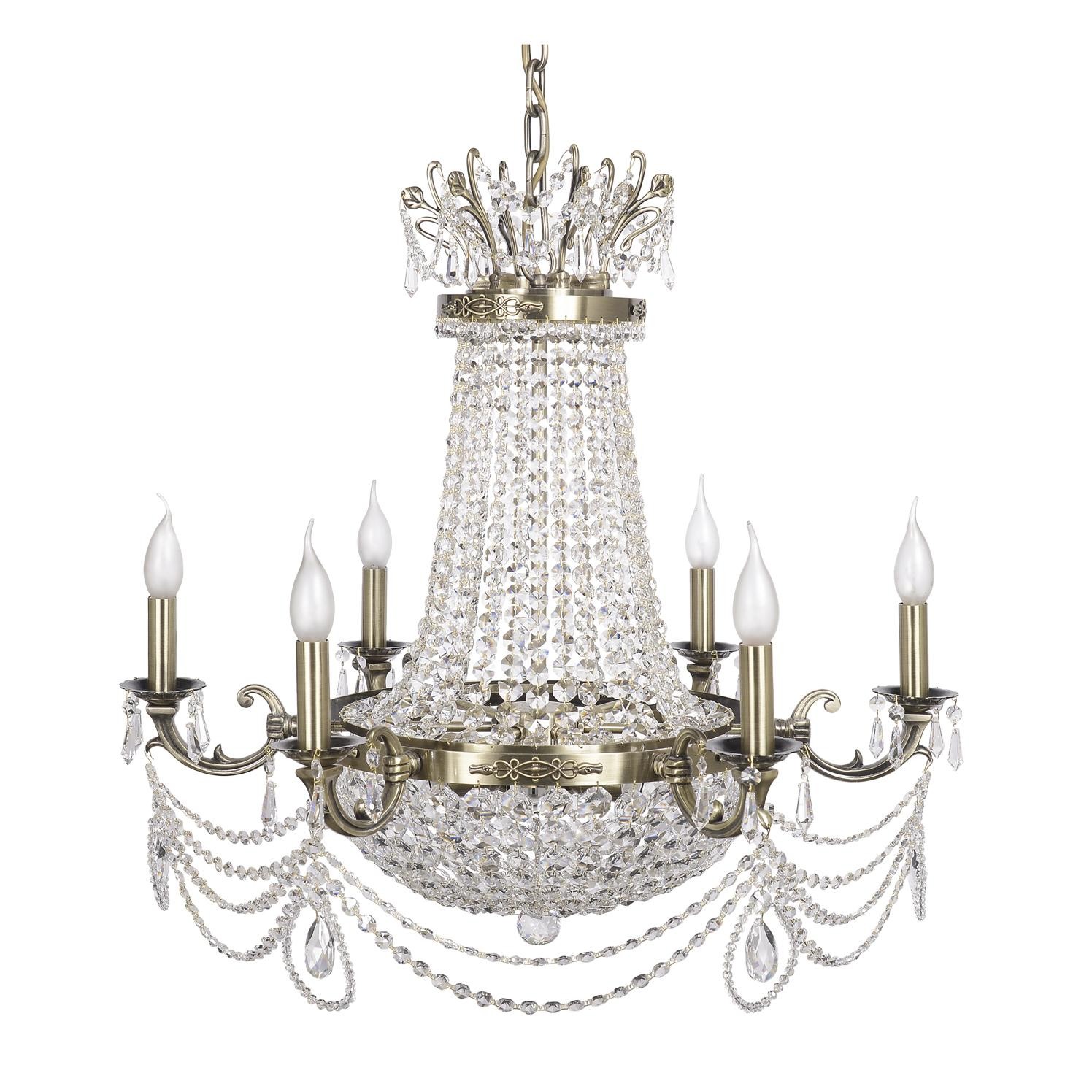 Подвесная люстра Dio D'Arte Lodi Antique Lodi E 1.6.6.200 A