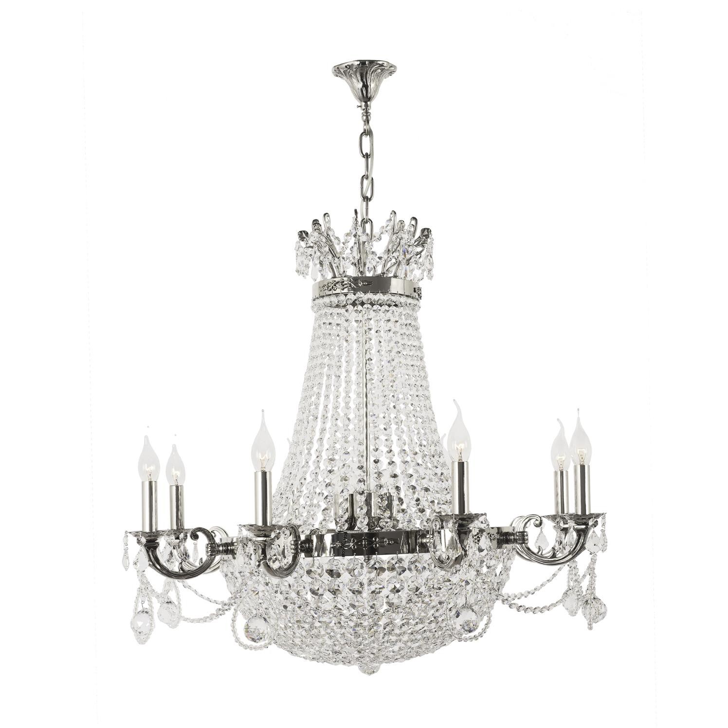 Подвесная люстра Dio D'Arte Lodi Nickel Lodi E 1.6.8.200 N