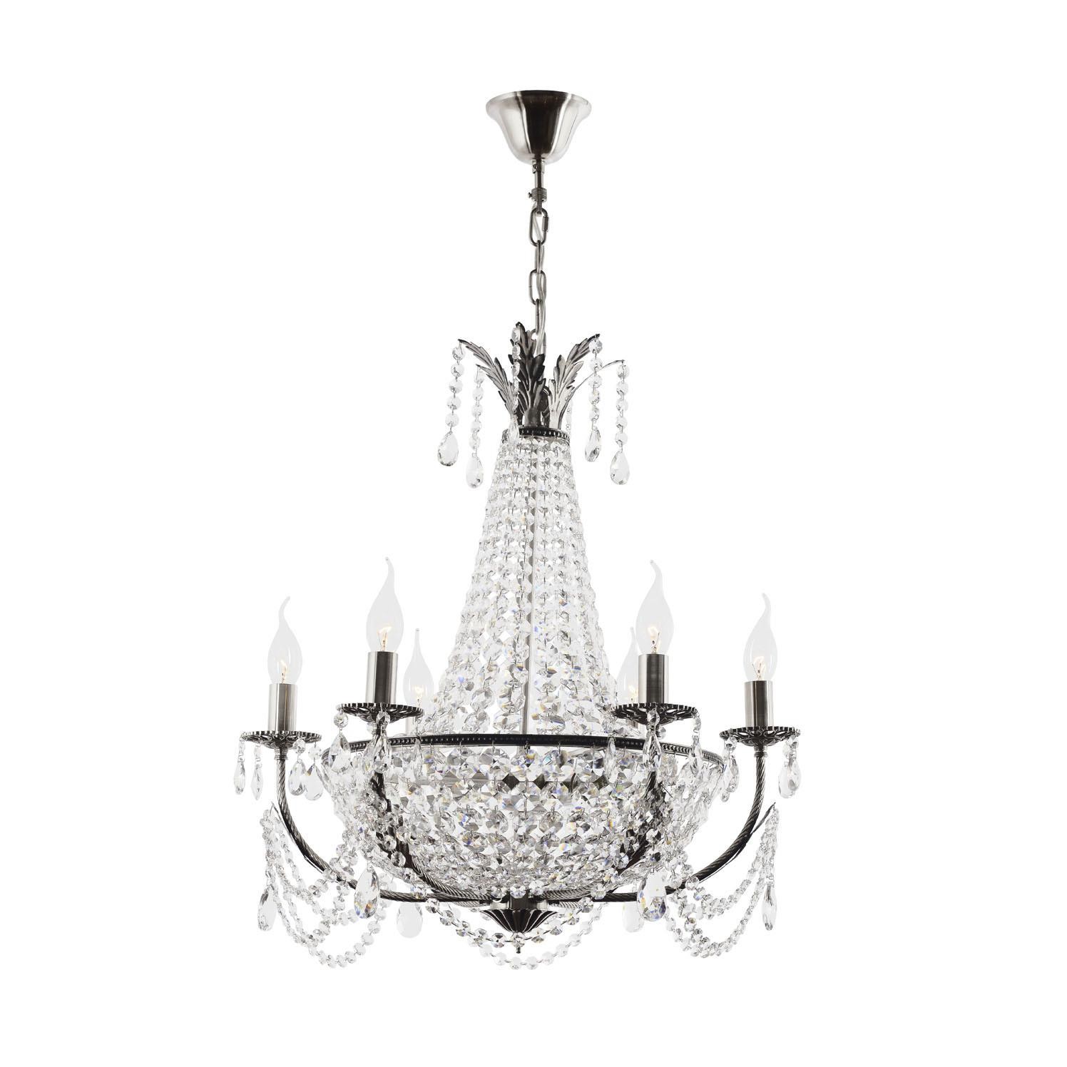 Подвесная люстра Dio D'Arte Recetto Nickel Recetto E 1.6.6.200 NH