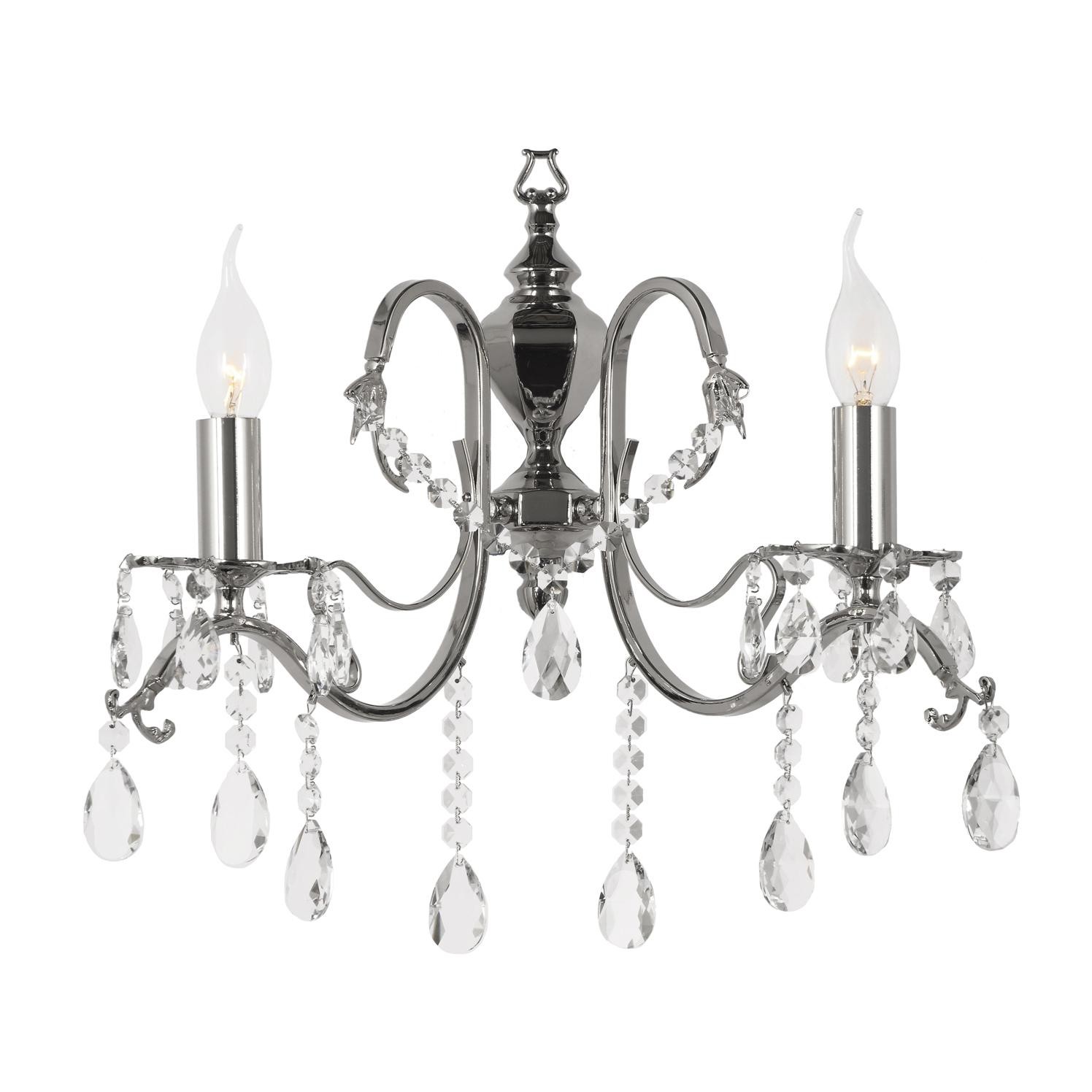 Настенное бра Dio D'Arte Alessandria Nickel Alessandria E 2.1.2.200 N