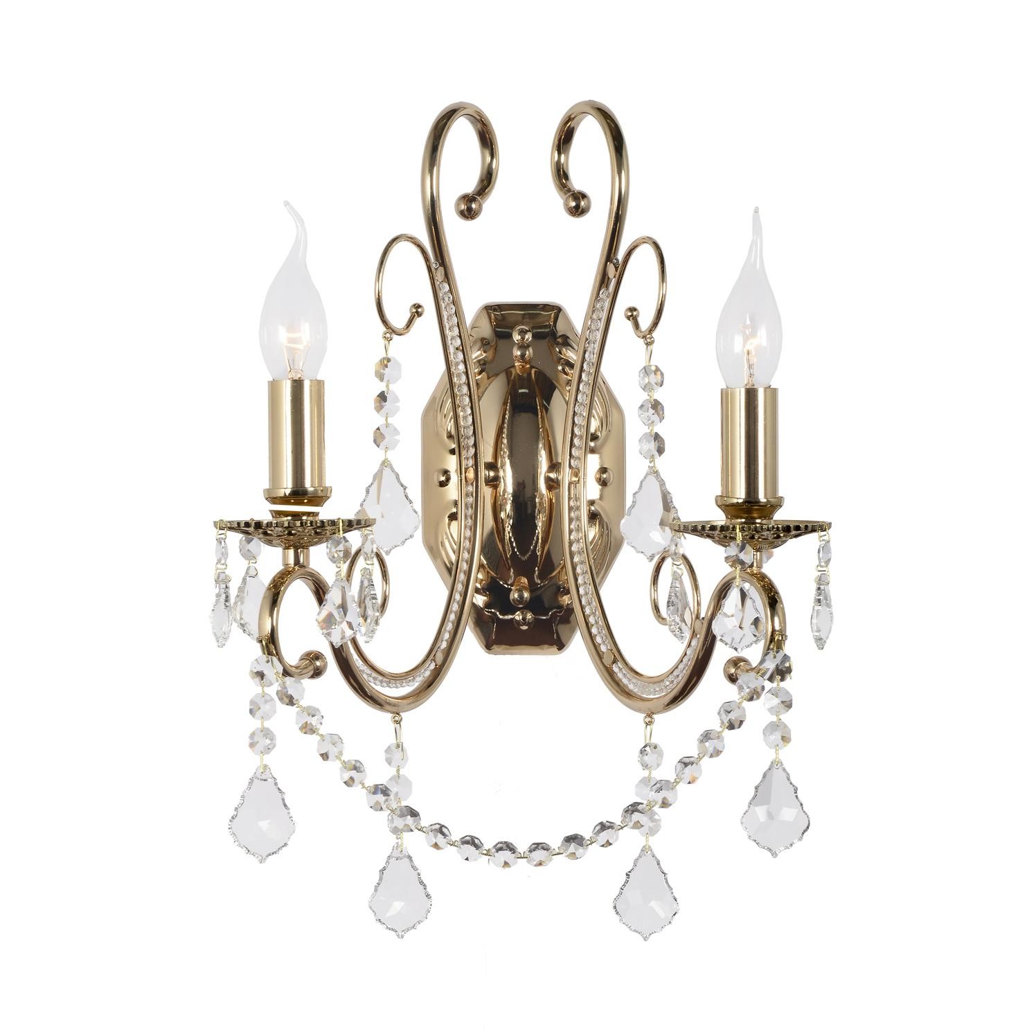 Настенное бра Dio D'Arte Fabrizia Gold Fabrizia E 2.1.2.200 G